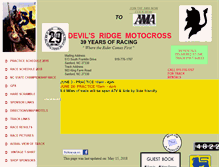 Tablet Screenshot of devilsridgemotox.com